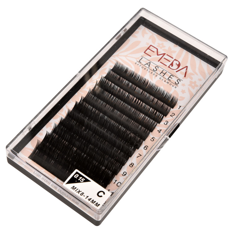 Individual Eyelash Manufacturer Supply Private Label Eyelash Extensions PY1